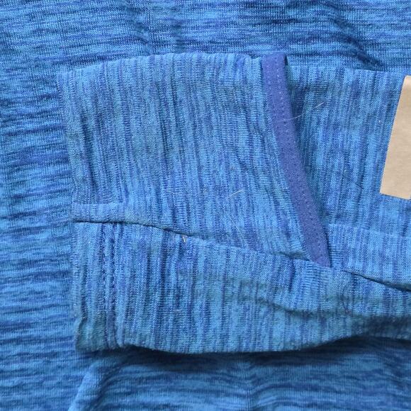 Nike Dri Fit Therma FIT Half Zip Men’s Medium Blue Running Top 683906-480 - Picture 3 of 9